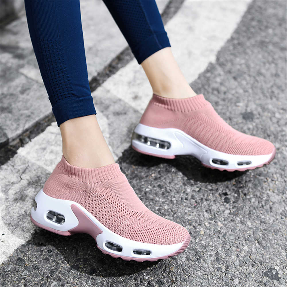 Women Shoes Sneakers - 빅 사이즈 38 여성 힐 부츠