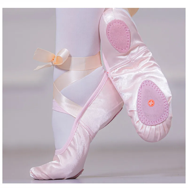 Women'S Xc Shoes - 여자 리본 발레 발가락 실내 요가