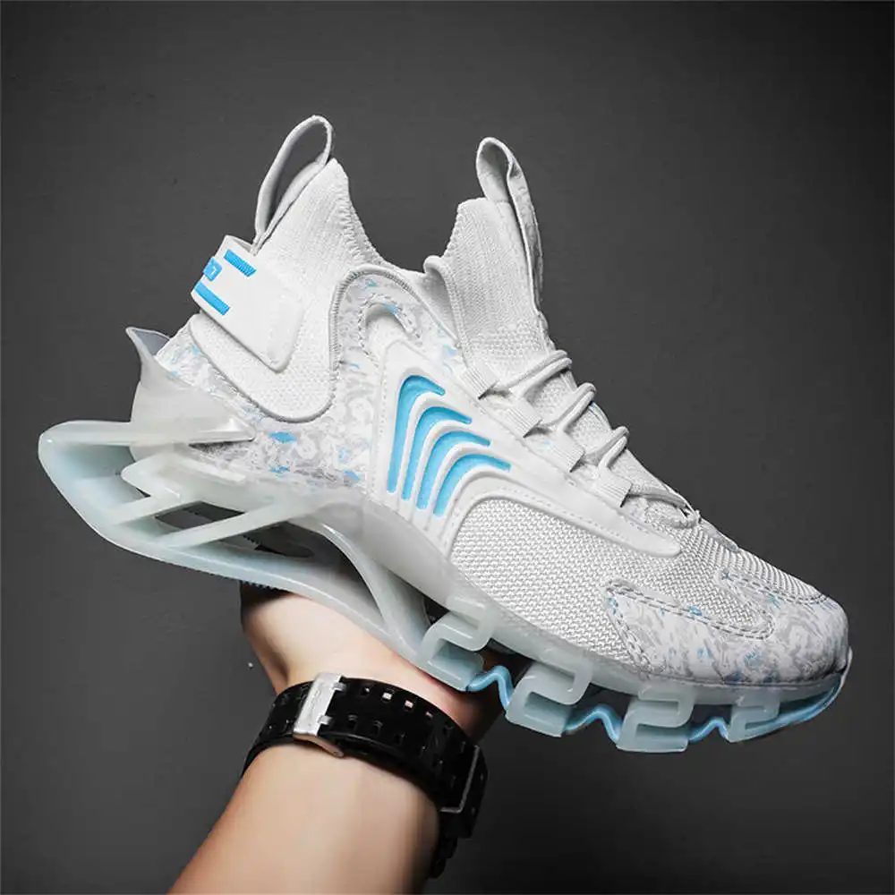 Women Shoes Types - 남성용 블루 슬립 롱 핑크 부츠,