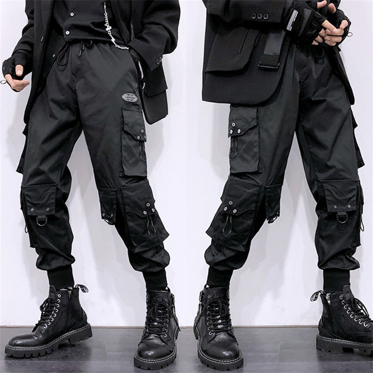 Women Shoes Joggers - Y2K 클래식 디자인 멀티 플랩 포켓
