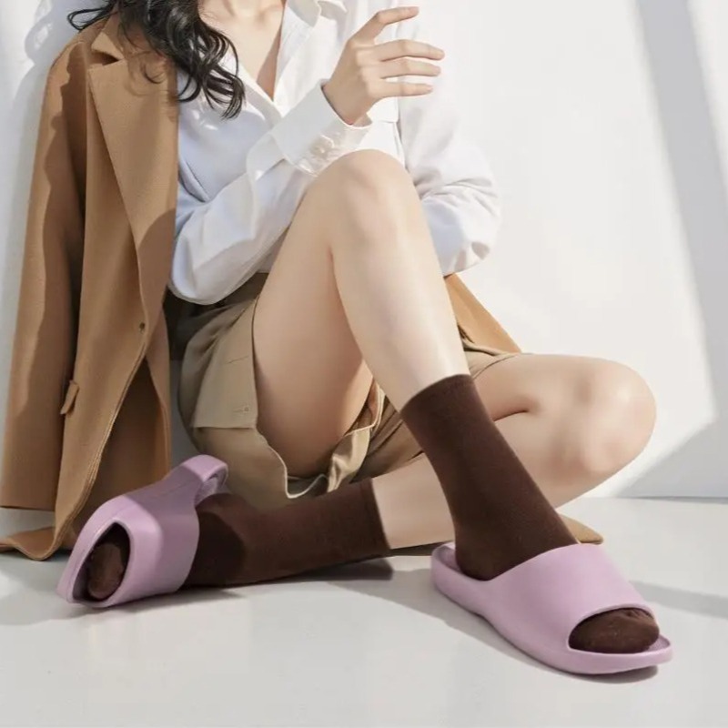 Women'S Shoes To Men'S Size - 커플 EVA 플랫폼 슬리퍼 부드럽고 통기성