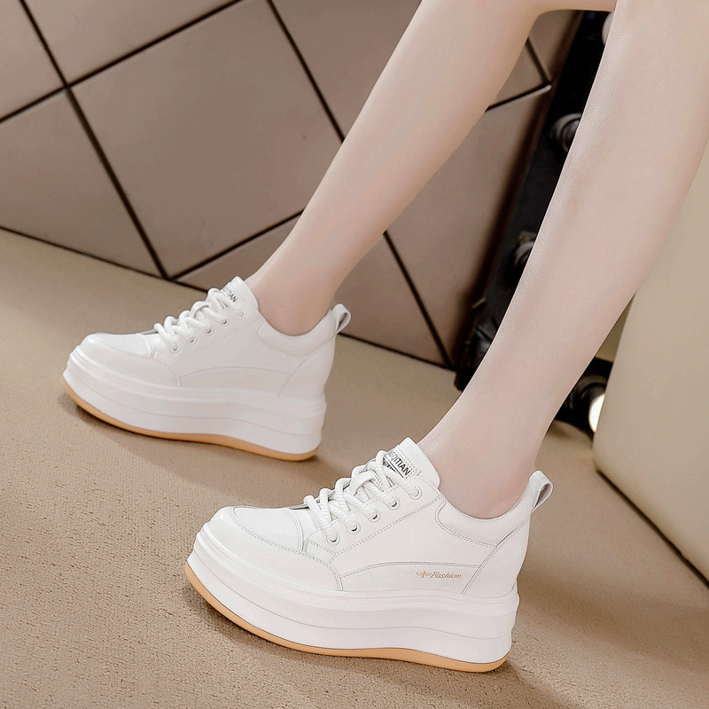 Platform Sneakers Chunky - 2026 여성용 8cm 플랫폼 스니커즈 캐주얼