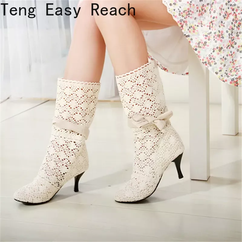 Women Shoes Xxl - 크로 셰 뜨개질 여름 부츠 2024