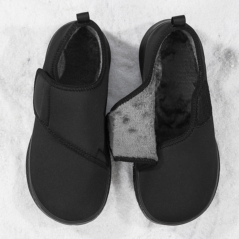 Women'S Shoes With Bunions - 겨울용 노인용 플러시 안감 당뇨병성 부종발