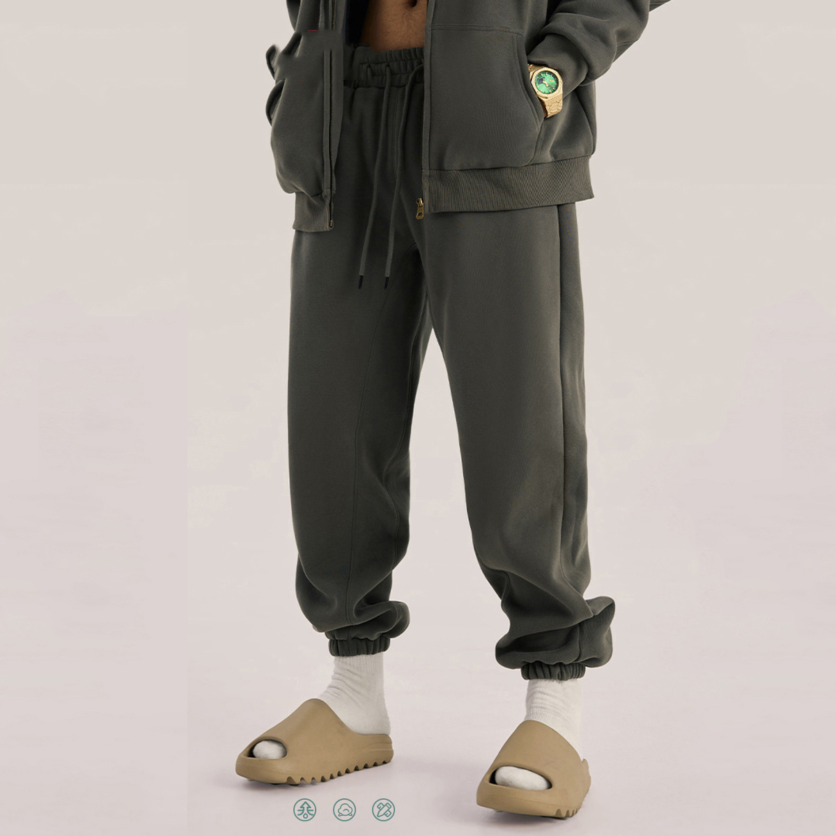 Women Shoes Joggers - 2025 겨울용 플리스 조거 팬츠 남녀공용,