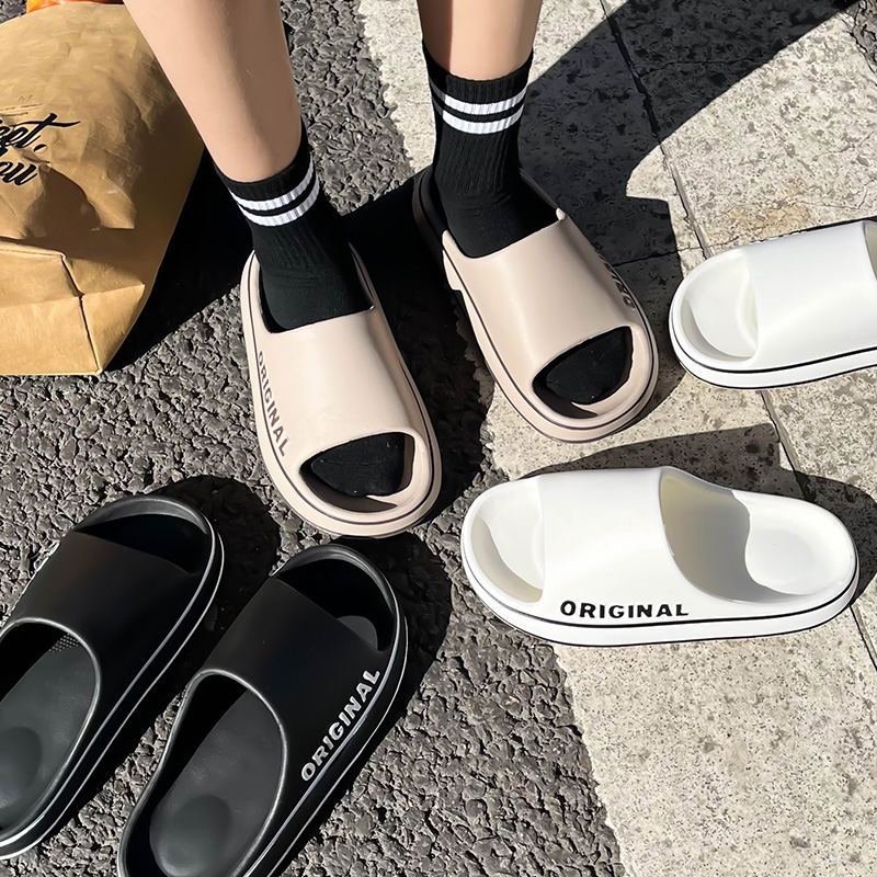 Women'S Shoes To Men'S Size - 남성용 두꺼운 밑창 실내 욕실 미끄럼