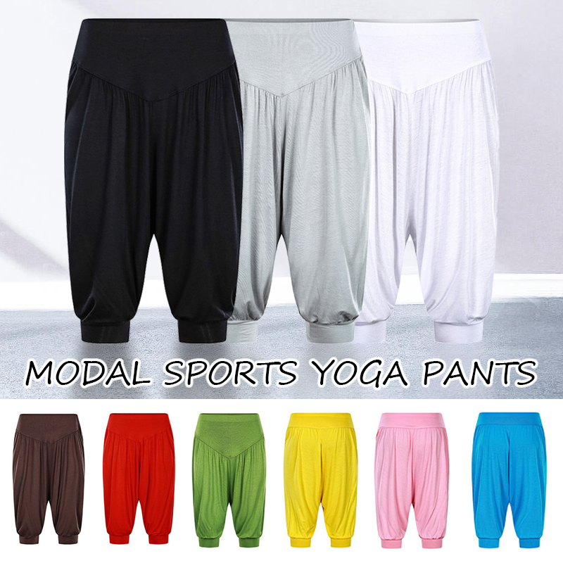 Women Shoes Joggers - 여름 여성 카프리 바지 탄성 캐주얼