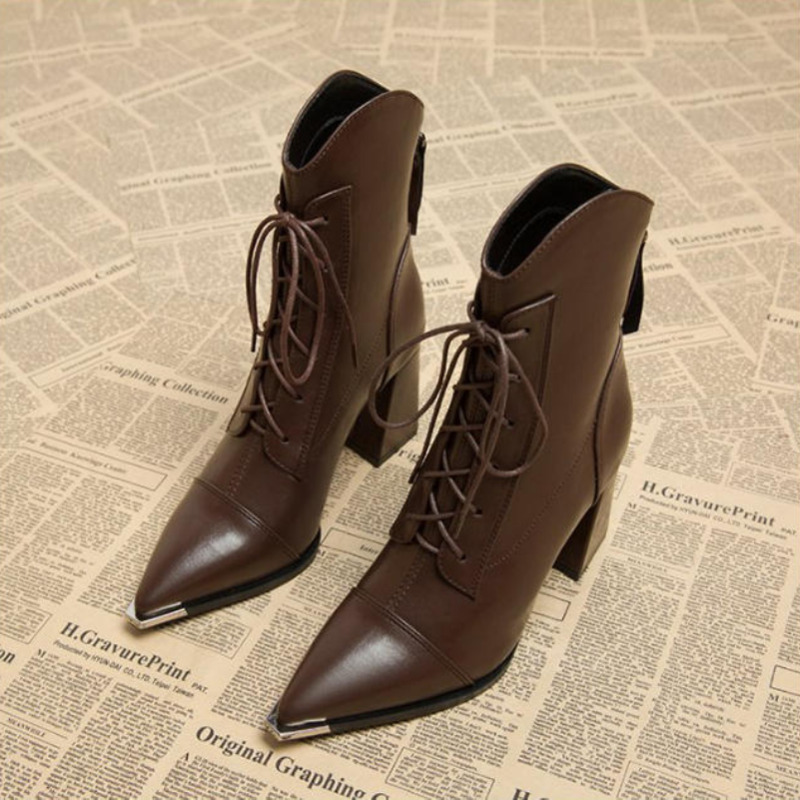 Women'S Shoes Chelsea - 여성용 앵클 부츠 패션 뾰족한 앞코