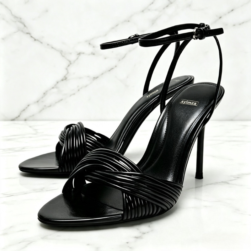패션 크로스오버 프론트 스트랩 스틸레토 샌들 여성 섹시 - Women Shoes Brands 리뷰 및 가격