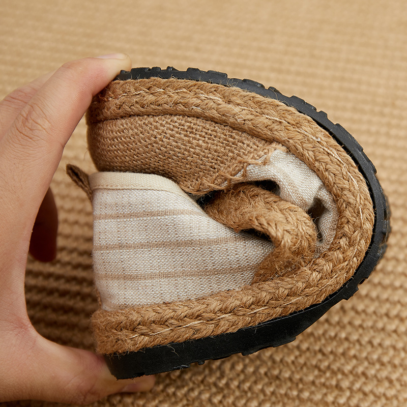 Careaymade 여성용 스트라이프 린넨 캔버스 슬립 - Women'S Shoes Vegan 리뷰 및 가격