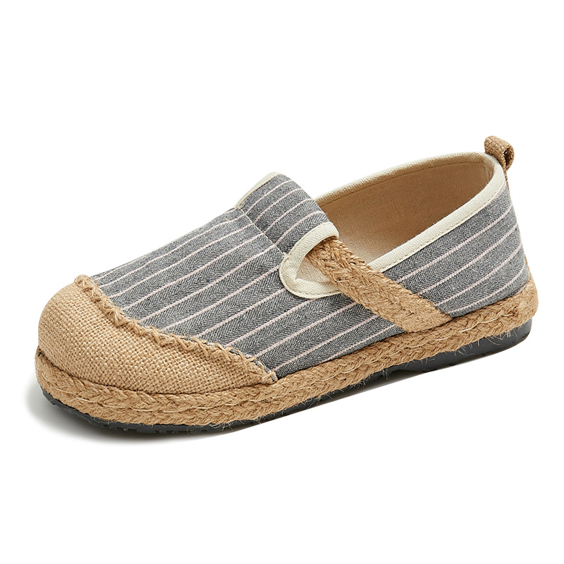 Careaymade 여성용 스트라이프 린넨 캔버스 슬립 - Women'S Shoes Vegan 리뷰 및 가격
