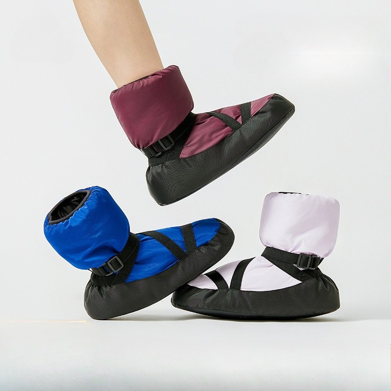 신상 스트래피 코튼 슈즈 두꺼운 플리스 댄스 워밍 슈즈 - Women'S Xc Shoes 리뷰 및 가격