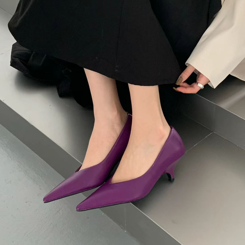 SUOJIALUN 2025 봄 신상 여성 펌프스 슈즈  - Women Shoes Brands 리뷰 및 가격
