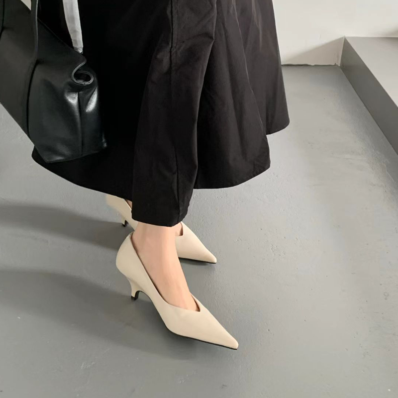 SUOJIALUN 2025 봄 신상 여성 펌프스 슈즈  - Women Shoes Brands 리뷰 및 가격