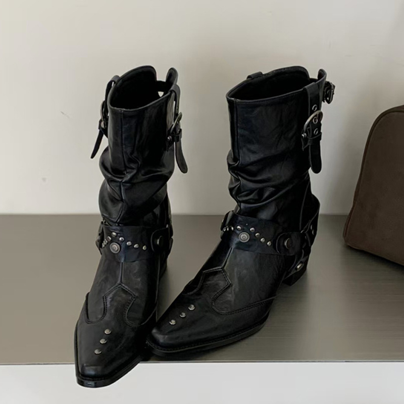 Eilyken 새로운 디자인 리벳 버클 스트랩 발목 부 - Women'S Shoes Chelsea 리뷰 및 가격