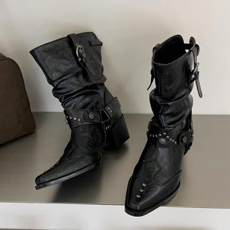 Eilyken 새로운 디자인 리벳 버클 스트랩 발목 부 - Women'S Shoes Chelsea 리뷰 및 가격