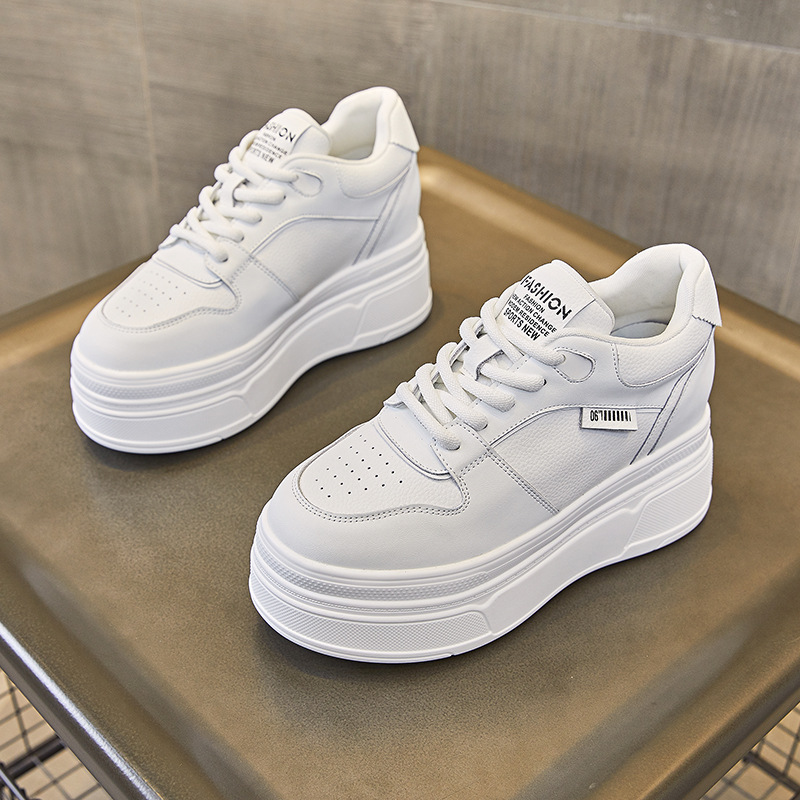 9CM 정품 가죽 새로운 브랜드 디자이너 여름 가을 플 - Platform Sneakers Chunky 리뷰 및 가격