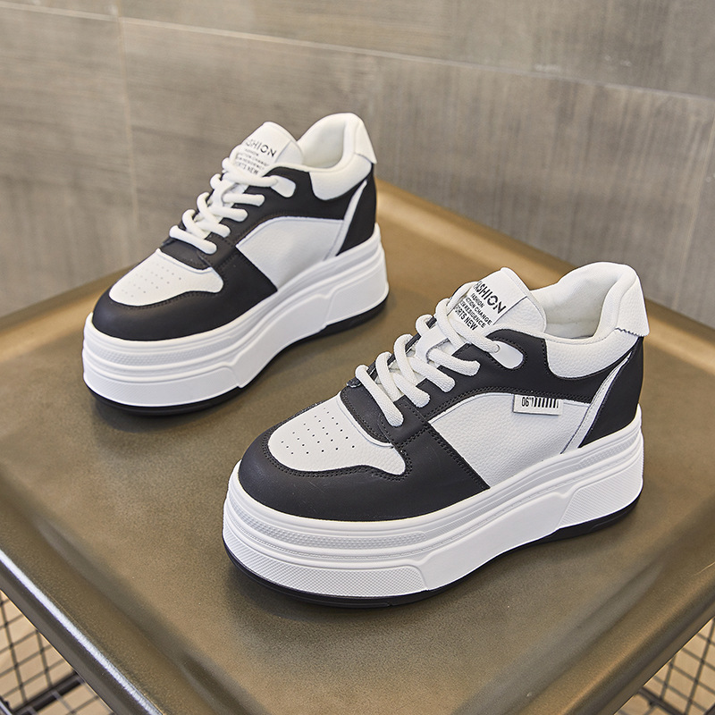 9CM 정품 가죽 새로운 브랜드 디자이너 여름 가을 플 - Platform Sneakers Chunky 리뷰 및 가격