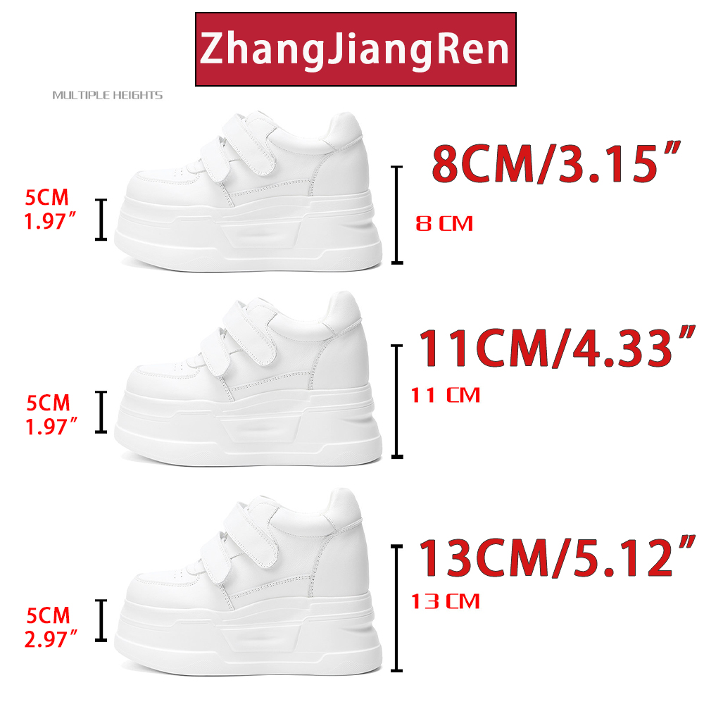 ZJR 8-13cm 여성용 이너 리프트 슈즈 보이지 않 - Platform Sneakers Chunky 리뷰 및 가격