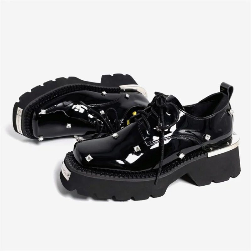 여성 로퍼 크리스탈 플랫폼 청키 메리 제인 슈즈 202 - Women Shoes Sneakers 리뷰 및 가격