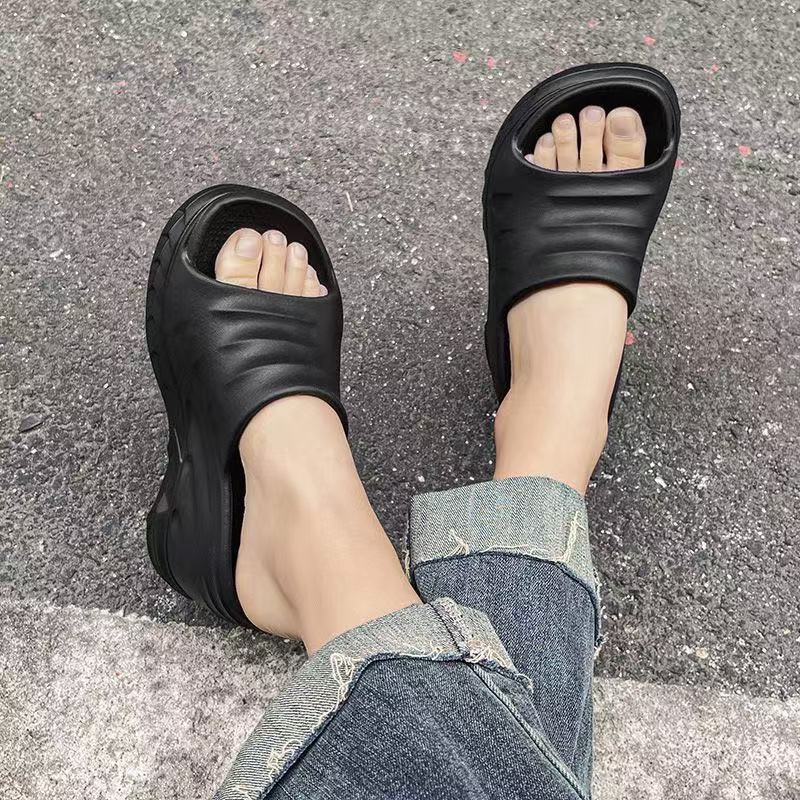 여성 패션 여름 8cm 솔리드 컬러 솔 웨지힐 플립플랍 - Women'S Shoes Water Resistant 리뷰 및 가격