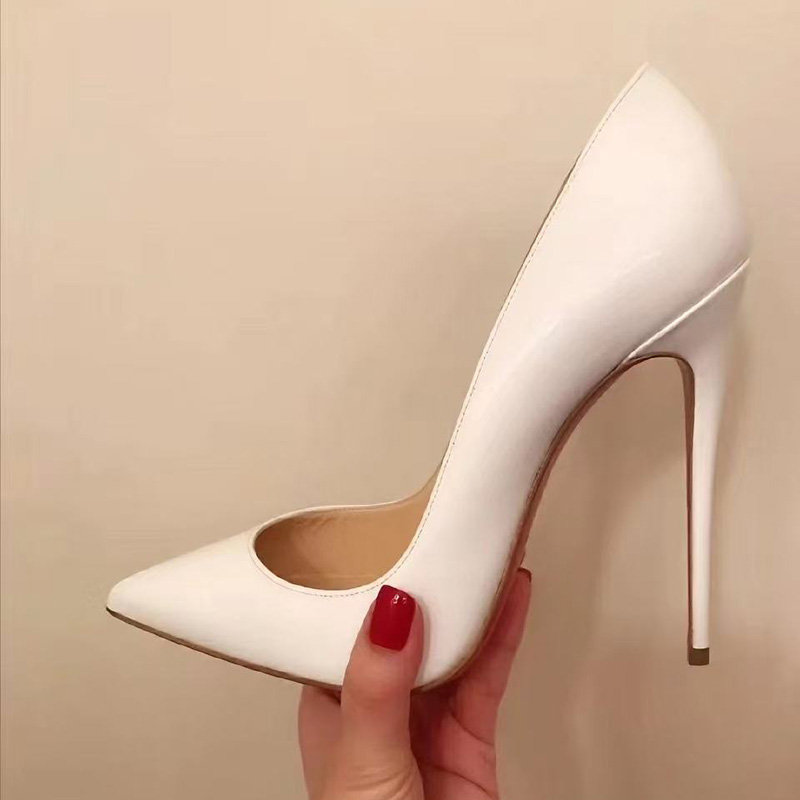 Tikicup 클래식 블랙 페이턴트 포인티드 토 스틸레 - Patent Leather Pump 리뷰 및 가격