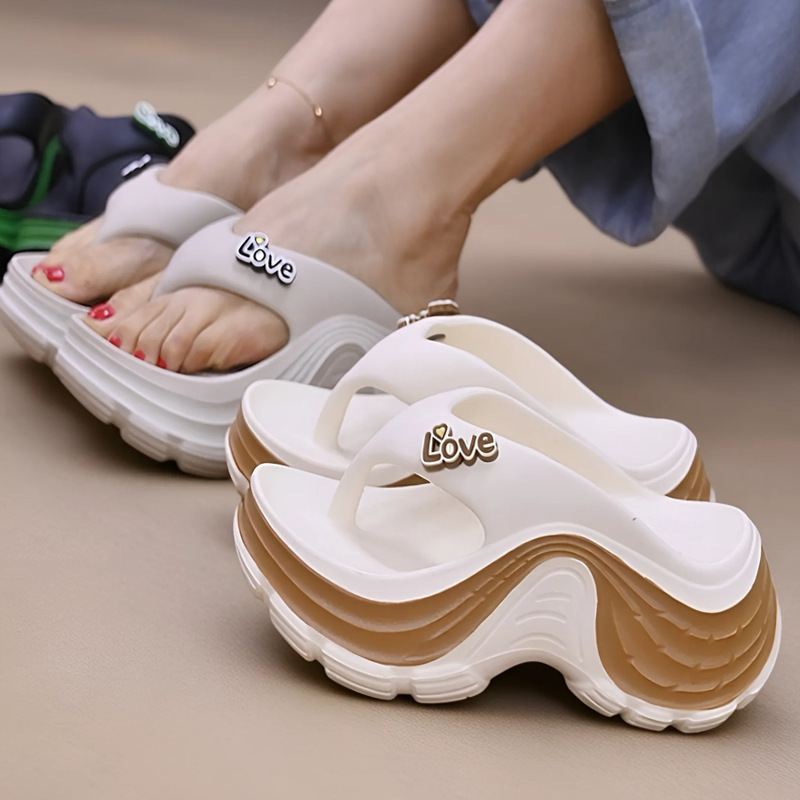 새로운 Y2K 청키 플랫폼 플립플랍 여성 하이힐 여름  - Platform Sneakers Chunky 리뷰 및 가격
