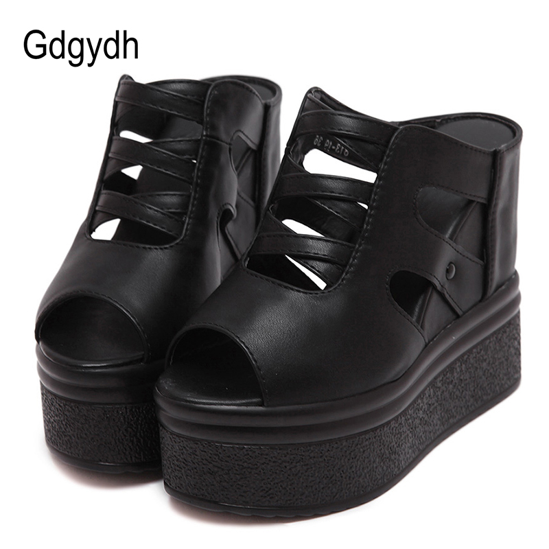 Gdgydh-여성용 오픈 토 플랫폼 샌들, 웨지 슈즈, - Women'S Shoes Vegan 리뷰 및 가격