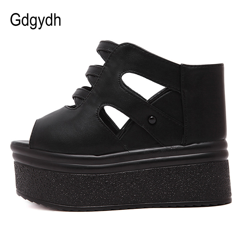 Gdgydh-여성용 오픈 토 플랫폼 샌들, 웨지 슈즈, - Women'S Shoes Vegan 리뷰 및 가격