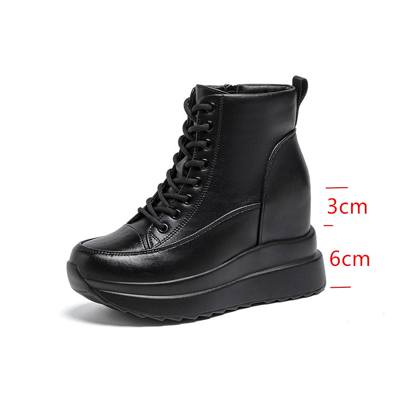 XMWRLW 정품 가죽 여성 가을 ​​신발 숨겨진 뒤꿈 - Women Shoes Store 리뷰 및 가격