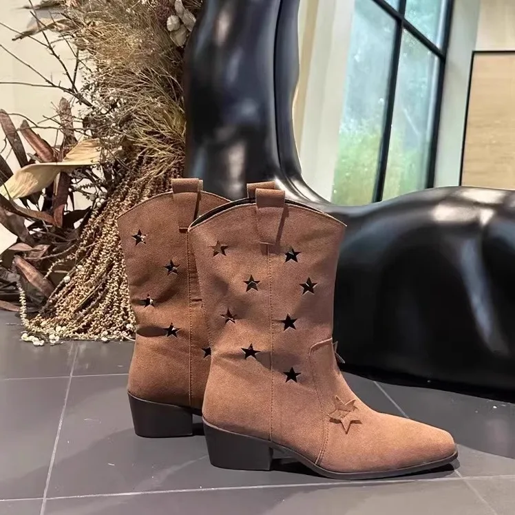 여성용 여름 레트로 라운드 토 청키 힐 비건 스웨이드  - Women'S Shoes Vegan 리뷰 및 가격