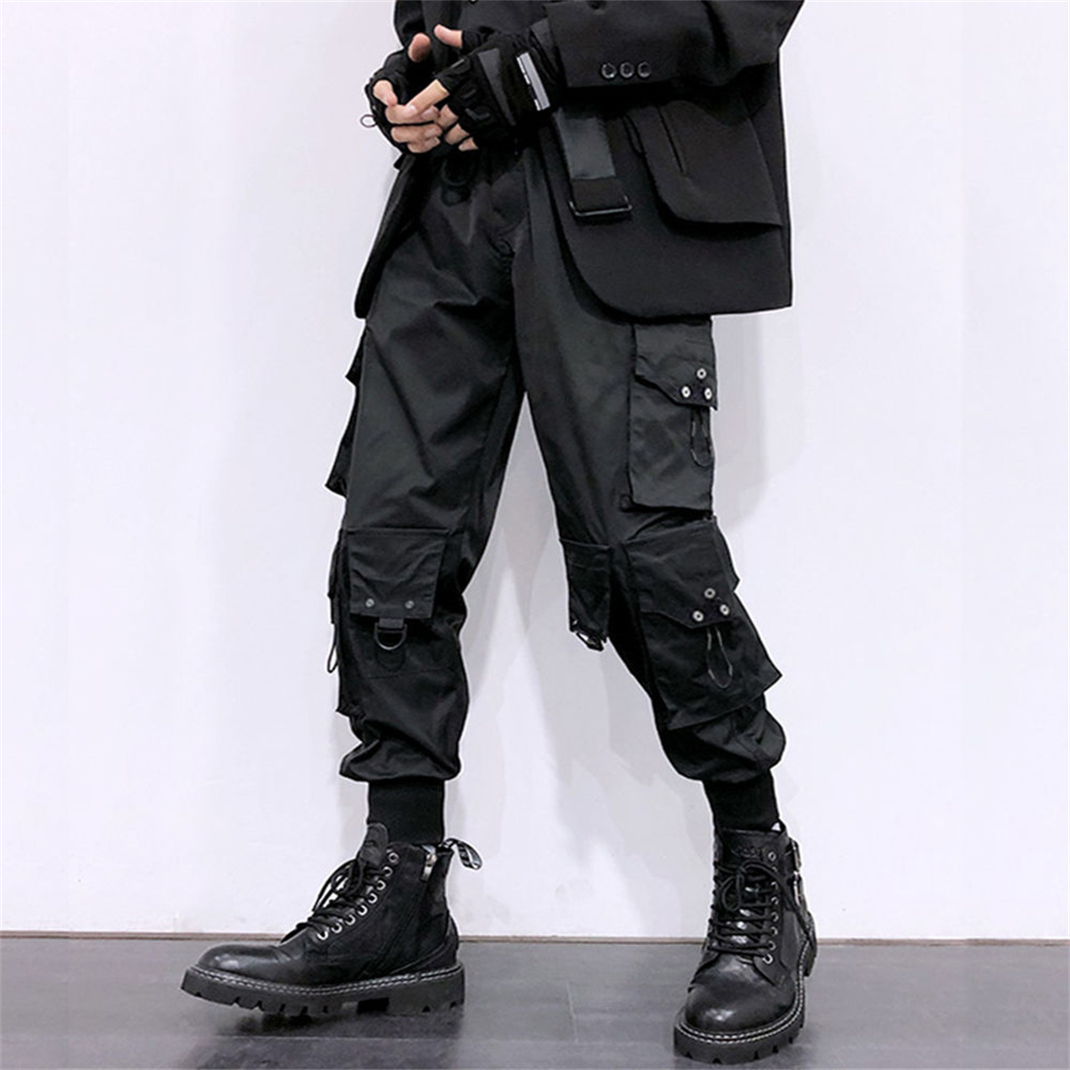 Y2K 클래식 디자인 멀티 플랩 포켓 카고 팬츠, 남성 - Women Shoes Joggers 리뷰 및 가격