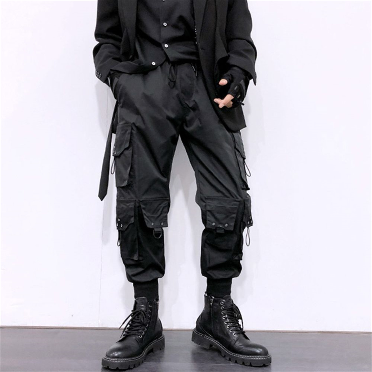 Y2K 클래식 디자인 멀티 플랩 포켓 카고 팬츠, 남성 - Women Shoes Joggers 리뷰 및 가격