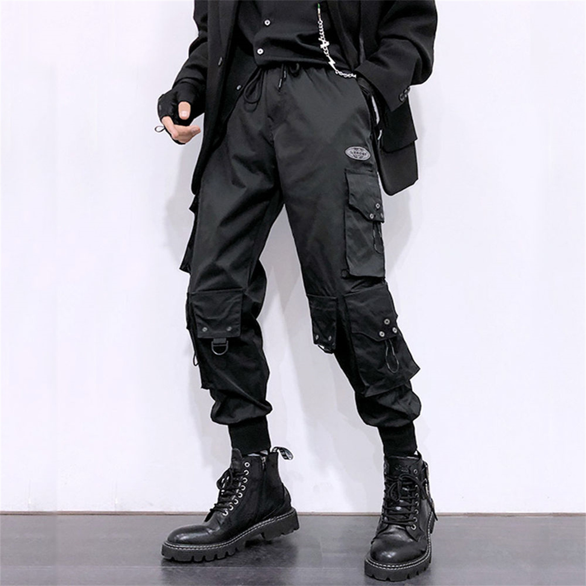Y2K 클래식 디자인 멀티 플랩 포켓 카고 팬츠, 남성 - Women Shoes Joggers 리뷰 및 가격