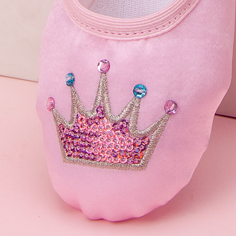 어린이 댄스 신발 부드러운 단독 연습 고양이 발톱 새틴 - Women'S Xc Shoes 리뷰 및 가격