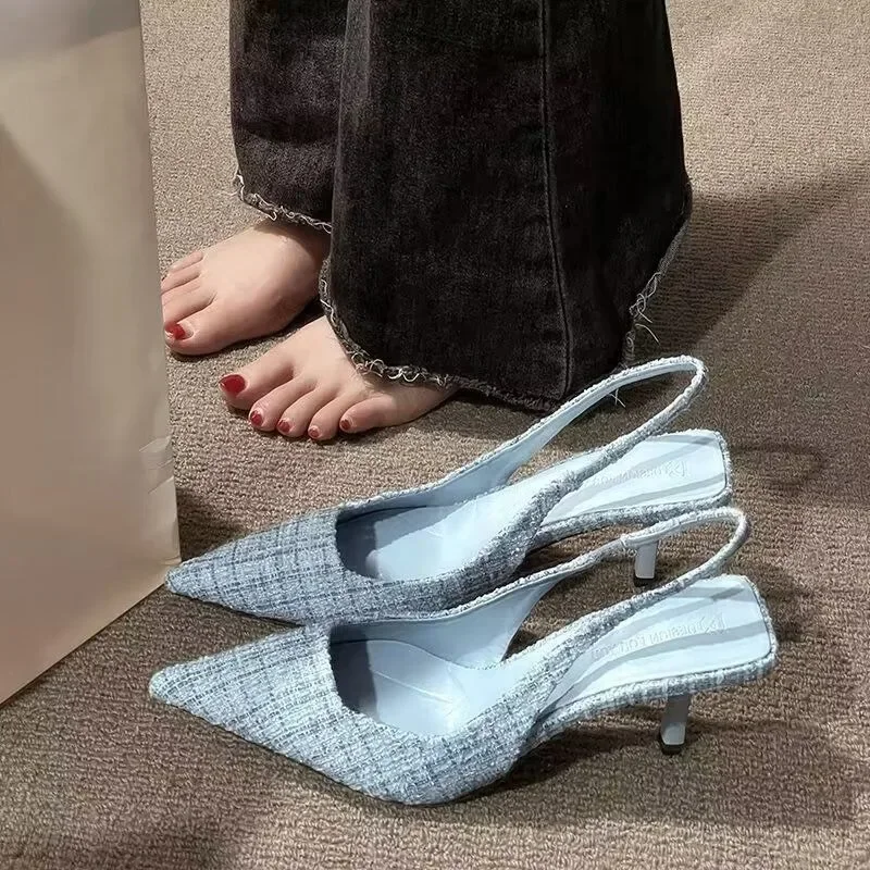여성을 위한 니트 플랫폼 힐, 포인티드 토 파티 슈즈, - Women Shoes Brands 리뷰 및 가격