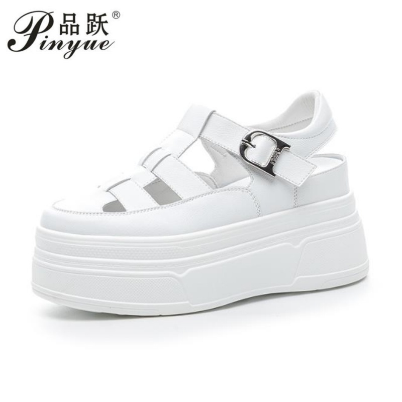 8.5cm 속이 빈 풀 소가죽 여성 여름 신발 플랫폼  - Women Shoes Sneakers 리뷰 및 가격