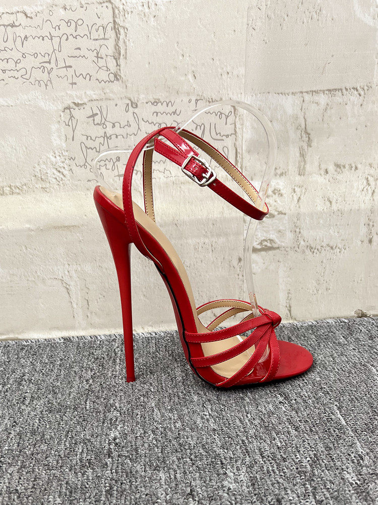 여름 신상 섹시 슈퍼 하이힐 12CM 슬림 힐 레이스업 - Patent Leather Pump 리뷰 및 가격