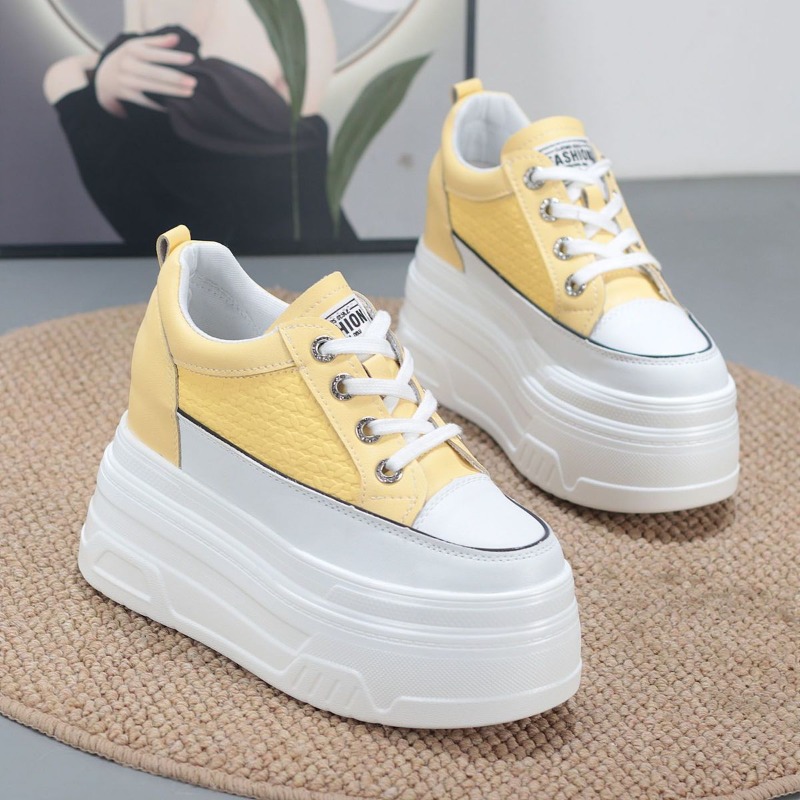 2026년 신상 10CM 정품 가죽 편안하고 통기성 좋 - Platform Sneakers Chunky 리뷰 및 가격