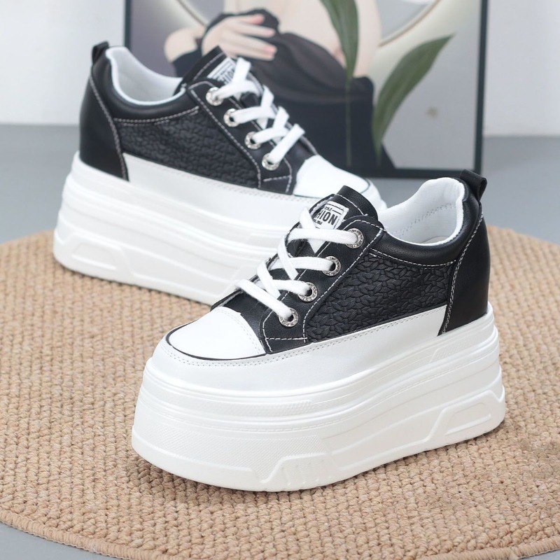 2026년 신상 10CM 정품 가죽 편안하고 통기성 좋 - Platform Sneakers Chunky 리뷰 및 가격