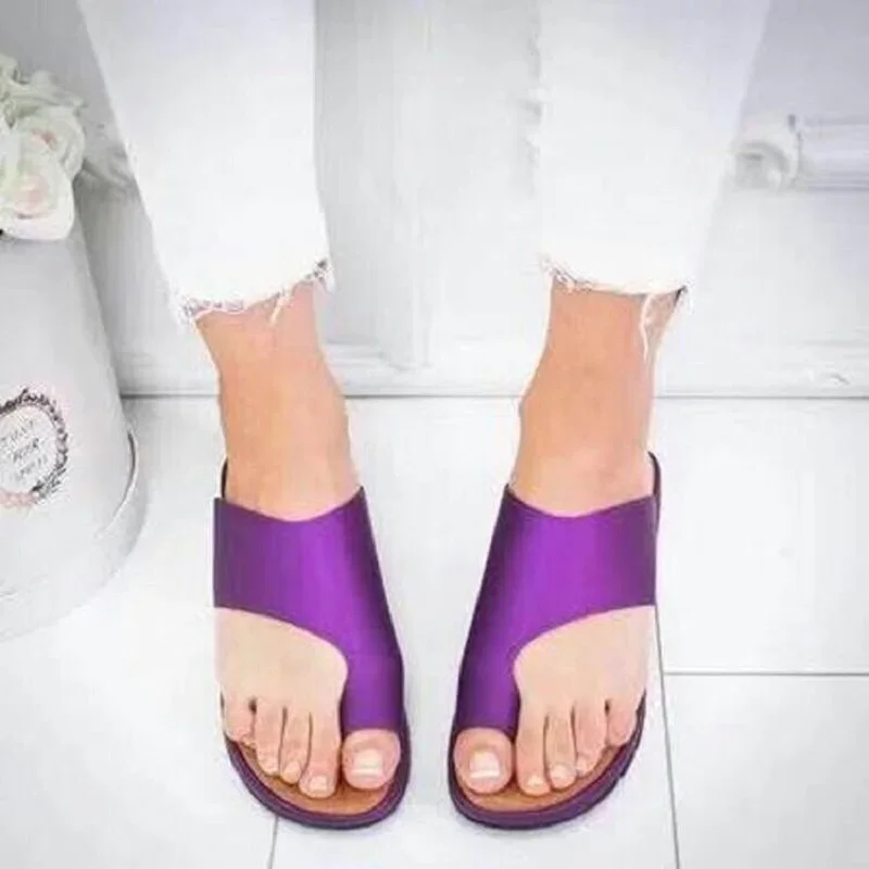 여성 여름 샌들 편안한 플랫폼 플랫 슈즈 솔 여성 캐주 - Women'S Shoes With Bunions 리뷰 및 가격