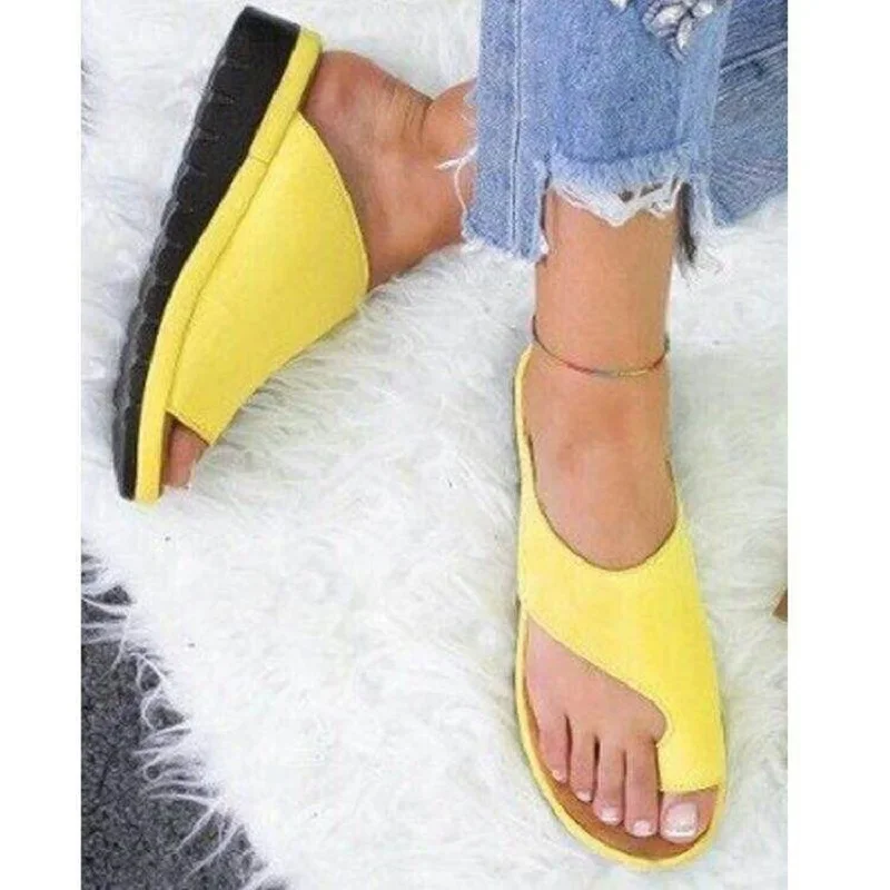 여성 여름 샌들 편안한 플랫폼 플랫 슈즈 솔 여성 캐주 - Women'S Shoes With Bunions 리뷰 및 가격