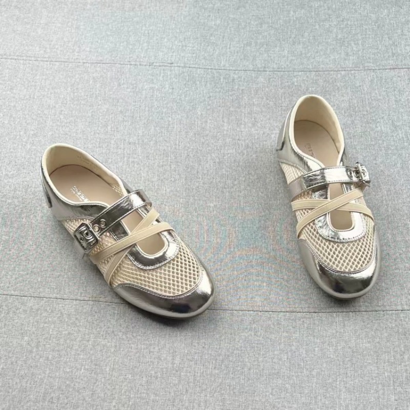 새로운 스플라이싱 우븐 홀로우 스니커즈 2026 봄/여 - Women Shoes Sneakers 리뷰 및 가격