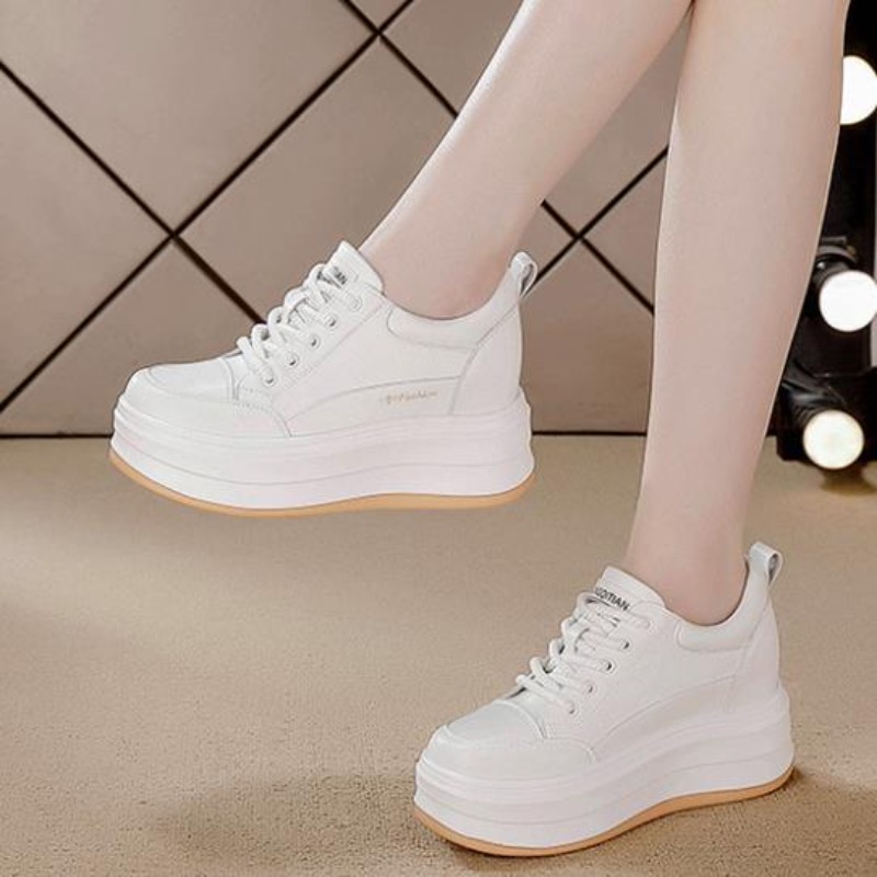2026 여성용 8cm 플랫폼 스니커즈 캐주얼 슈즈 화 - Platform Sneakers Chunky 리뷰 및 가격