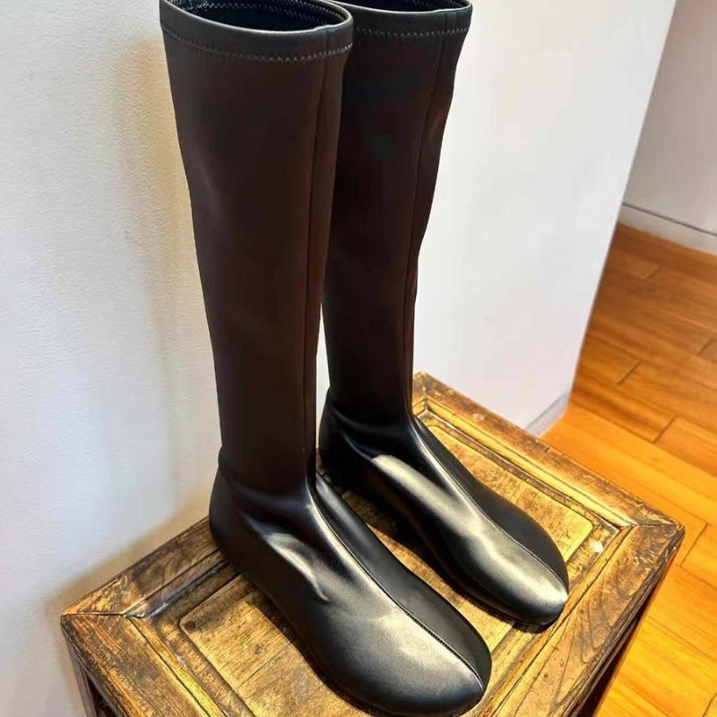2025년 신상 여성 하이 부츠 플랫 가죽 신발 패션  - Women'S Shoes Chelsea 리뷰 및 가격