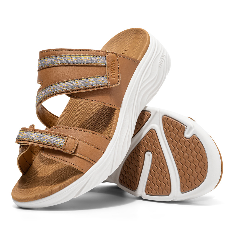 핏빌 여성용 슬리퍼 와이드 폭 조절 가능한 스트랩 웨지 - Women'S Shoes With Bunions 리뷰 및 가격