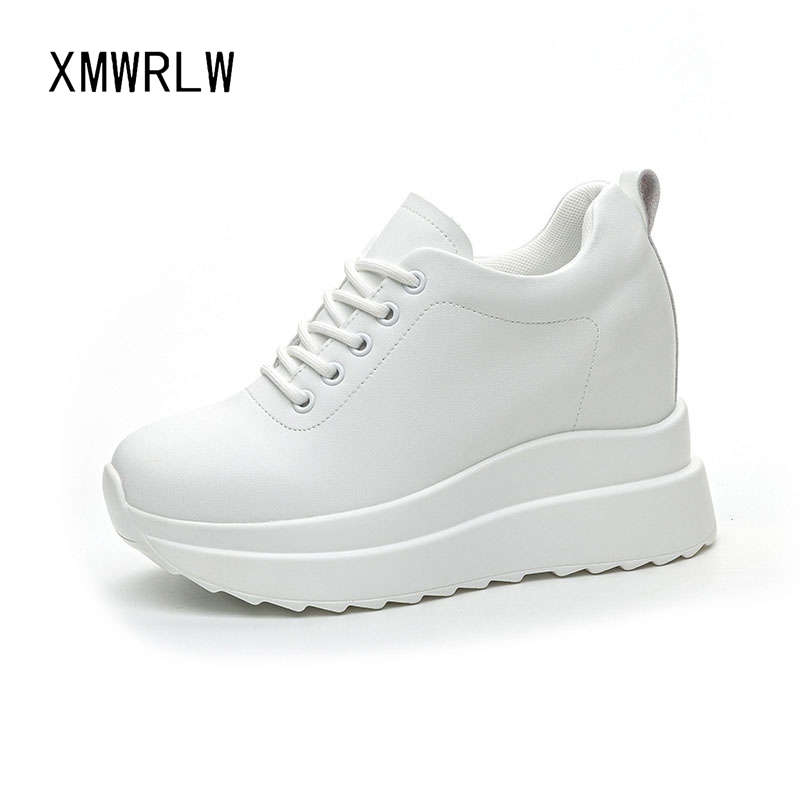XMWRLW 여성 가을 ​​겨울 신발 정품 가죽 숨겨진 - Women Shoes Store 리뷰 및 가격