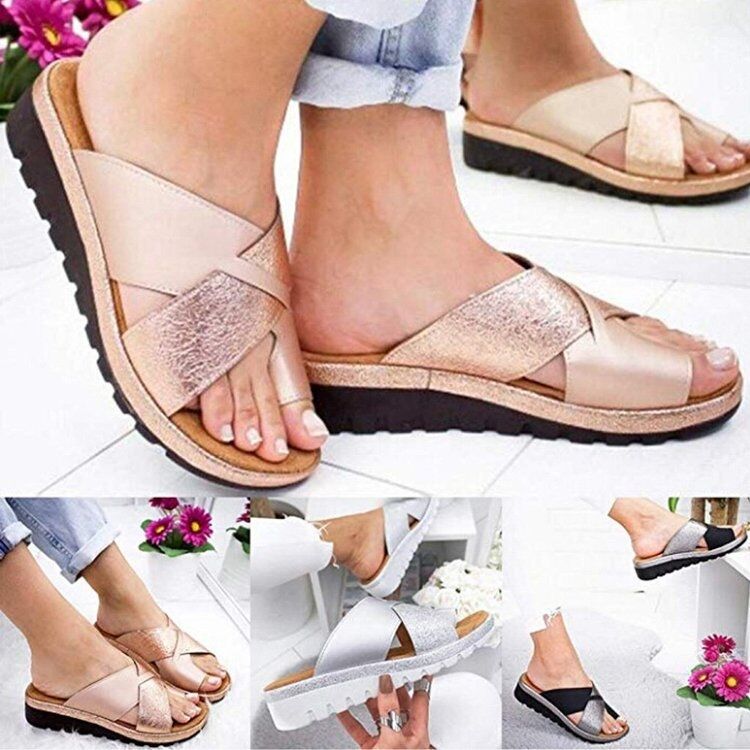여성용 신발 슬리퍼 정형외과 유니온 교정기, 편안한 플 - Women'S Shoes With Bunions 리뷰 및 가격