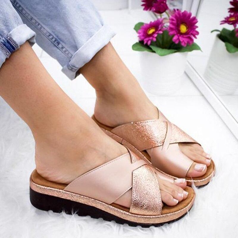 여성용 신발 슬리퍼 정형외과 유니온 교정기, 편안한 플 - Women'S Shoes With Bunions 리뷰 및 가격
