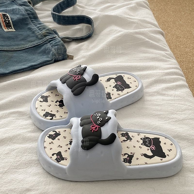 Printting 귀여운 곰 여성 슬리퍼 여름 실내 부 - Women'S Shoes To Men'S Size 리뷰 및 가격